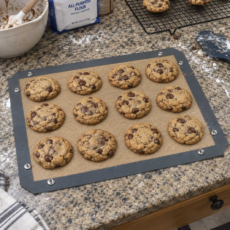 Never scrub a baking pan again